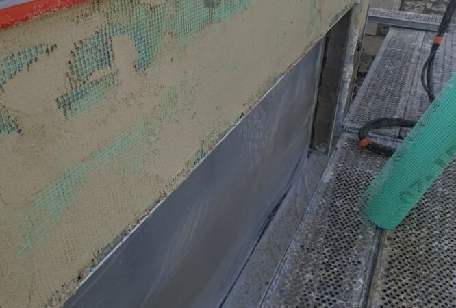 Intervention sur façade ancienne à rénover