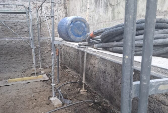 Nettoyage haute pression d’une façade résidentielle