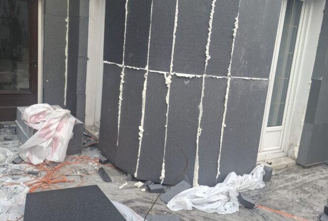 Rénovation de façade en brique en Seine Saint Denis