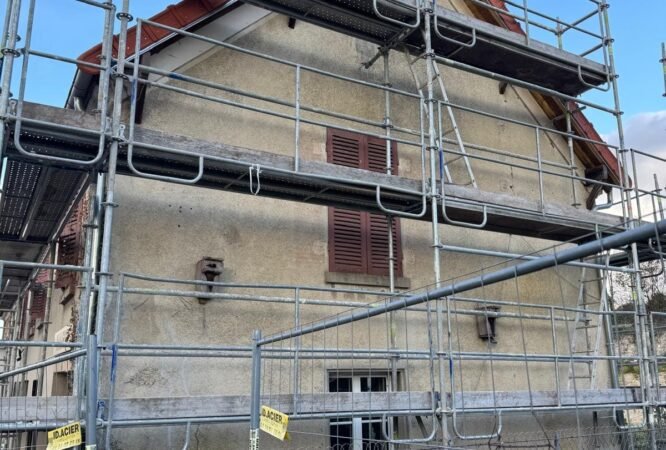 Ravalement de façade d’une maison en Seine Saint Denis