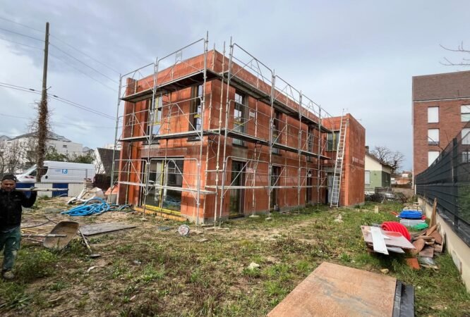 Maison protégée contre le froid grâce à l’ITE